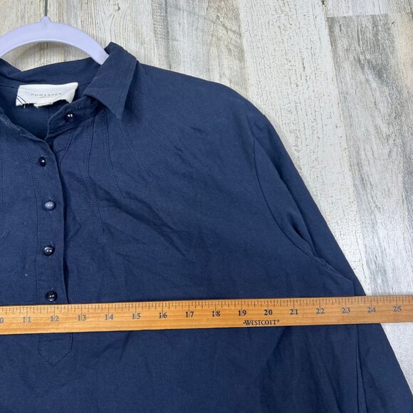 Pomander Place by Tuckernuck French Navy Blue Polly Dress - Picture 11 of 14